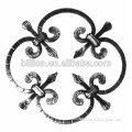 high quality galvanized wrought iron gate decorative panels